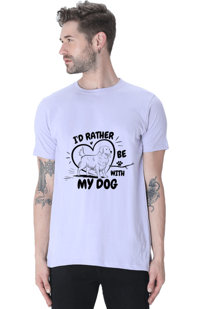 I'd Rather be with my dog T-shirt