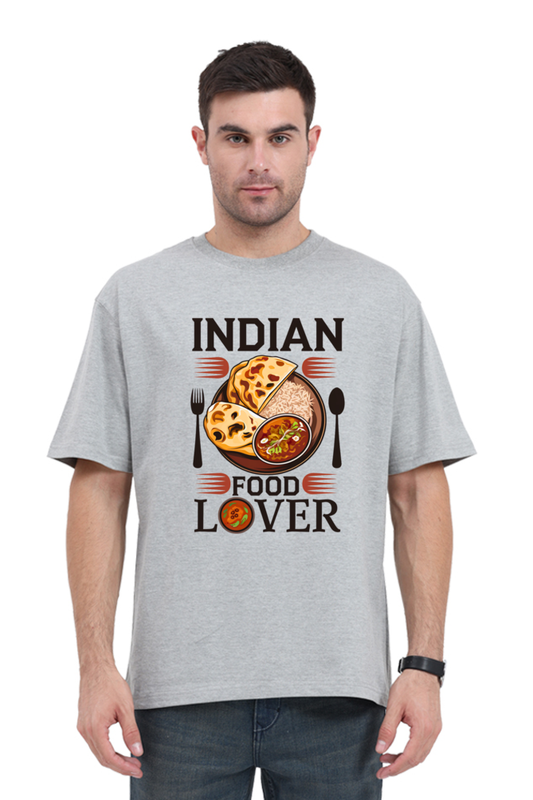 Indian Food Lover 3 Oversized T-Shirt