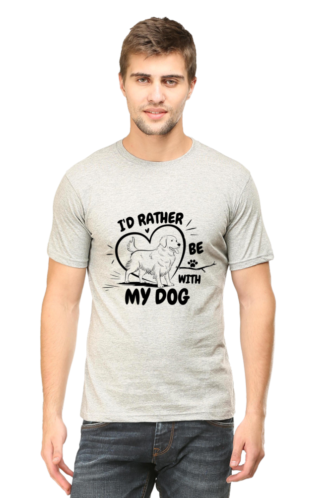 I'd Rather be with my dog T-shirt