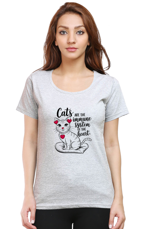 Cats are the immune system of the heart T-shirt