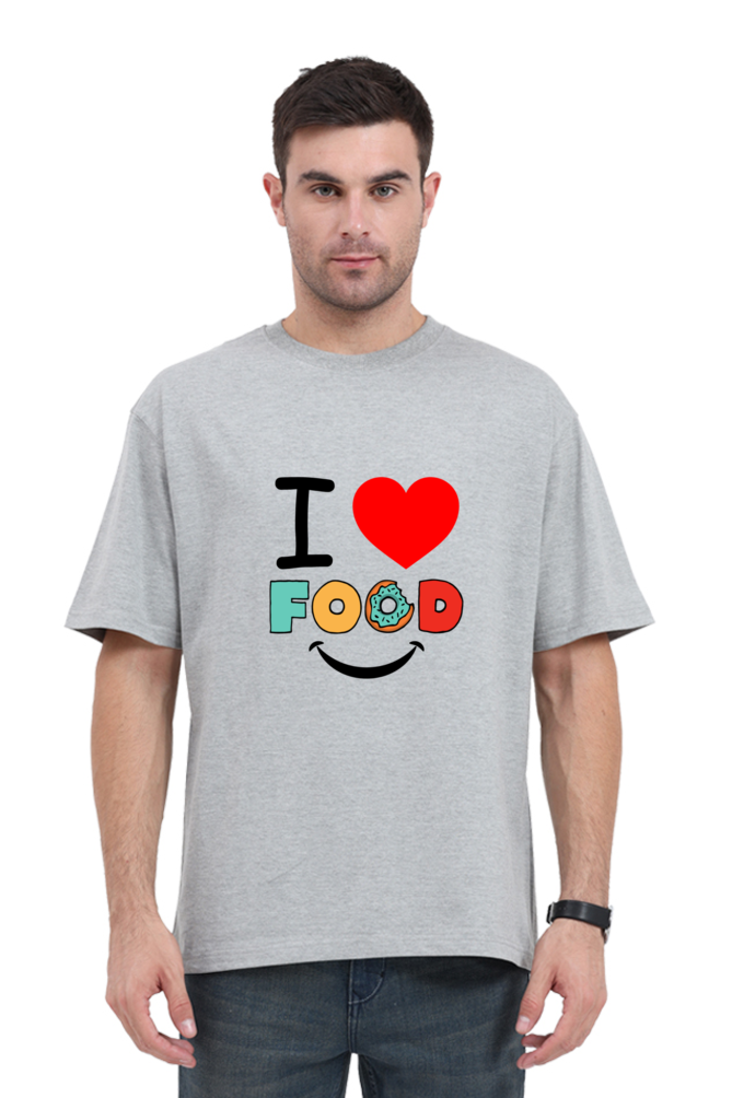 I love Food Oversized T-Shirt