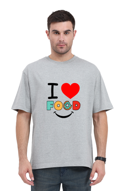 I love Food Oversized T-Shirt