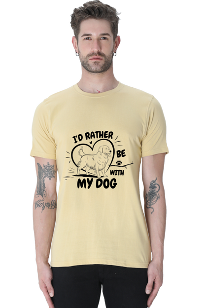 I'd Rather be with my dog T-shirt