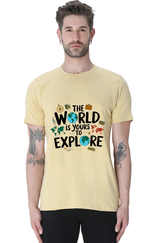 The world is yours to explore T-shirt