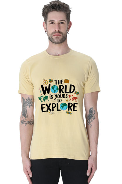 The world is yours to explore T-shirt