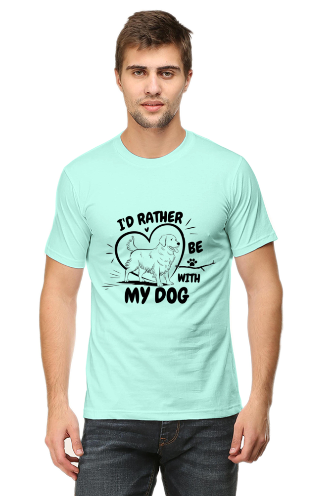 I'd Rather be with my dog T-shirt