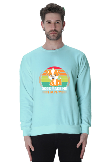 Dogs make me happy Sweatshirt