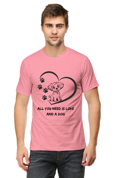 All you need is love and a dog T-shirt