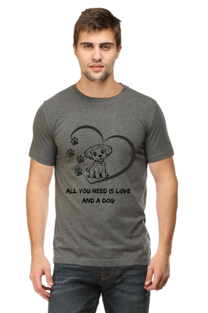 All you need is love and a dog T-shirt