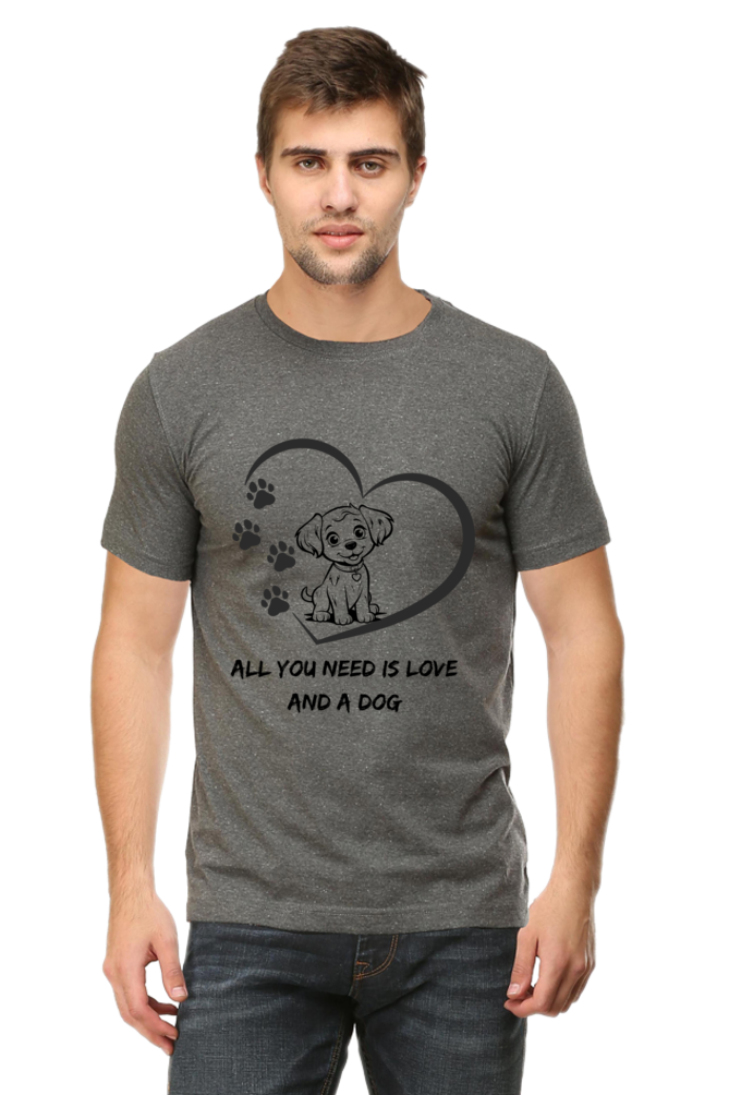 All you need is love and a dog T-shirt