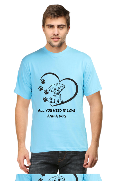 All you need is love and a dog T-shirt