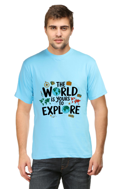 The world is yours to explore T-shirt