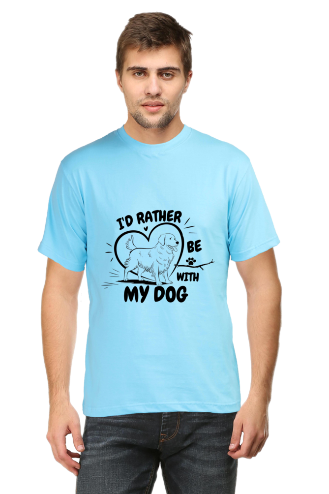 I'd Rather be with my dog T-shirt