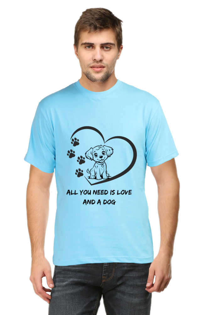 All you need is love and a dog T-shirt