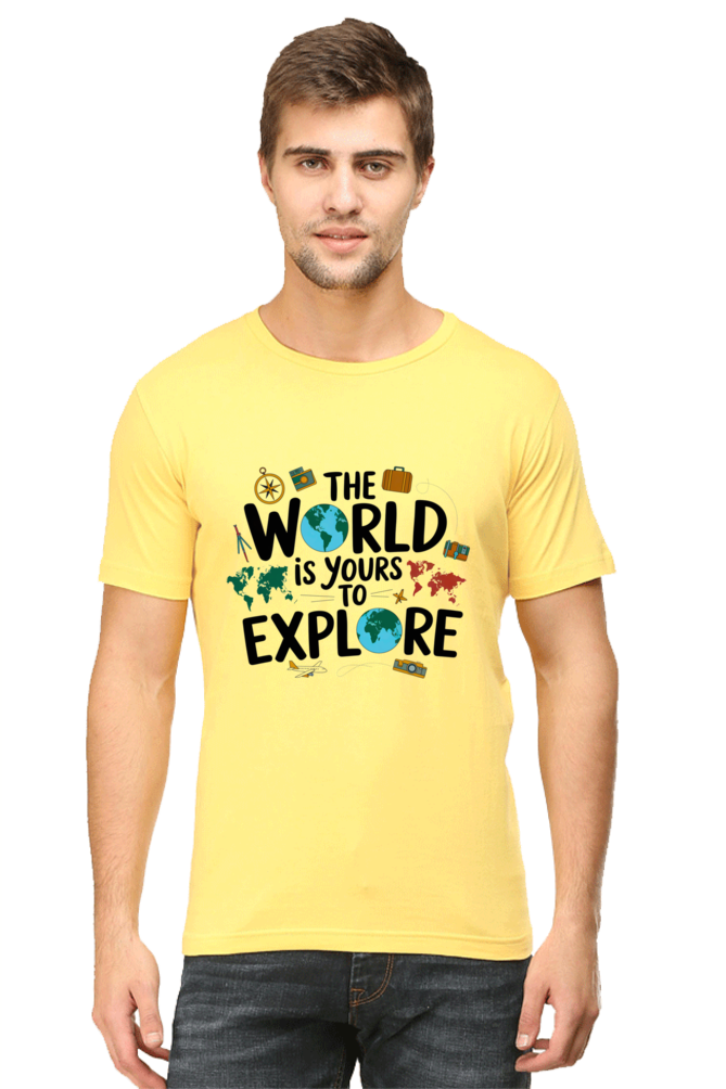 The world is yours to explore T-shirt