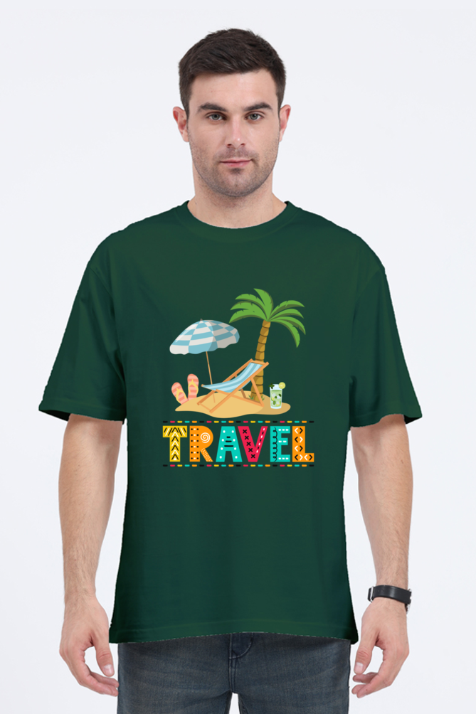 Colorful Travel Oversized T-Shirt