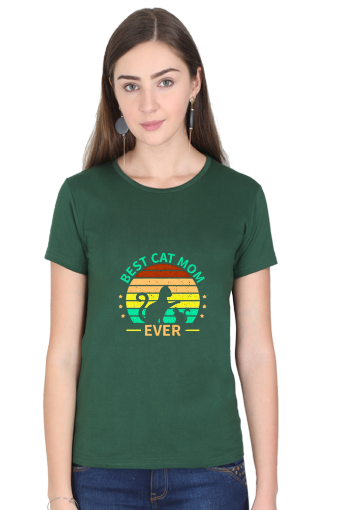 Best Cat Mom T-shirt