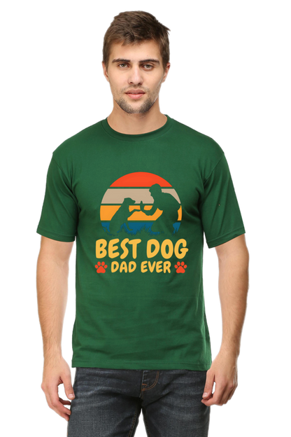 Best dog dad ever T-shirt