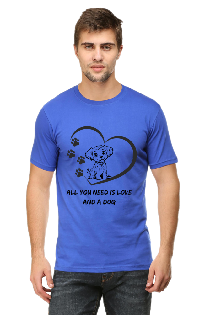 All you need is love and a dog T-shirt