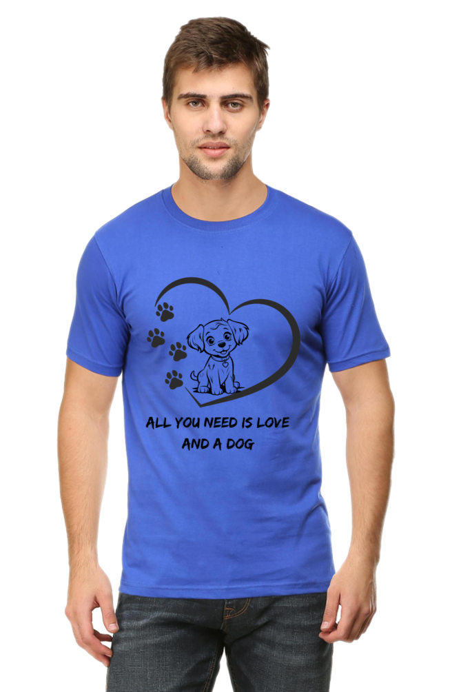 All you need is love and a dog T-shirt