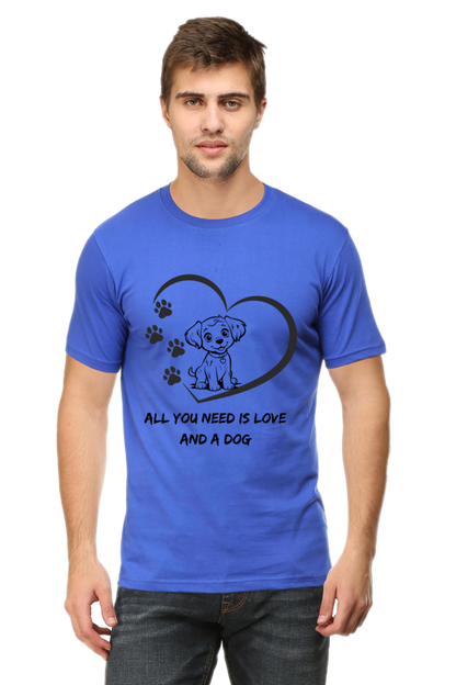 All you need is love and a dog T-shirt