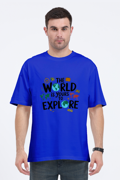 The world is yours to explore Oversized T-Shirt